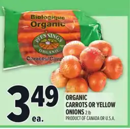 Metro ORGANIC CARROTS OR YELLOW ONIONS offer