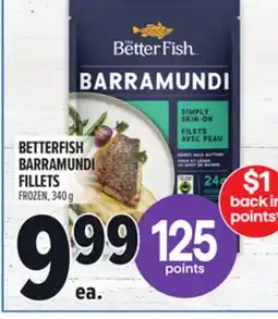 Metro BETTERFISH BARRAMUNDI FILLETS offer