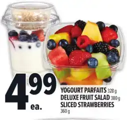 Metro YOGOURT PARFAITS, DELUXE FRUIT SALAD, SLICED STRAWBERRIES offer
