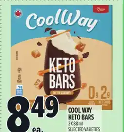 Metro COOL WAY KETO BARS offer