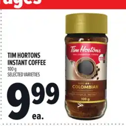 Metro TIM HORTONS INSTANT COFFEE offer