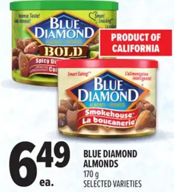 Metro BLUE DIAMOND ALMONDS offer