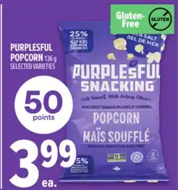 Metro PURPLESFUL POPCORN offer