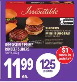 Metro IRRESISTIBLE PRIME RIB BEEF SLIDERS offer