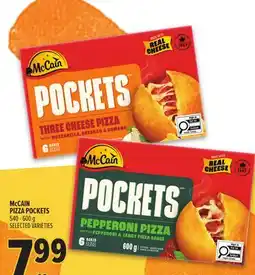 Metro MCCAIN PIZZA POCKETS offer