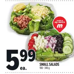 Metro SMALL SALADS offer