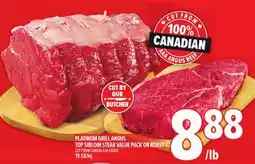 Metro PLATINUM GRILL ANGUS TOP SIRLOIN STEAK VALUE PACK OR ROAST offer