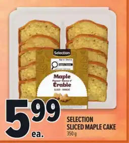 Metro SELECTION SLICED MAPLE CAKE offer