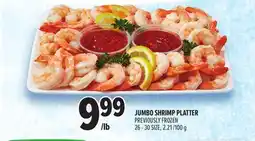 Metro JUMBO SHRIMP PLATTER offer