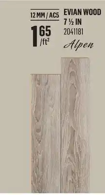 Canac Laminate Flooring offer