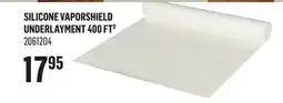 Canac Silicone Vapor Shield Underlayment 400 ft² offer