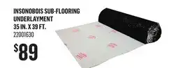 Canac Insonobois Sub-Flooring Underlayment 35 in. x 39 ft offer