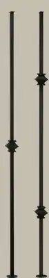 Canac Wrought Iron Railing Balusters offer