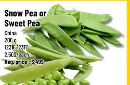 Mayrand Pea Snow Pea or Sweet Pea China offer