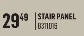 Canac Zen Wrought Iron stair Panel offer