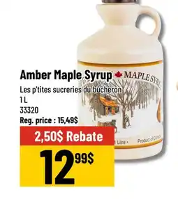 Mayrand Amber Maple Syrup offer