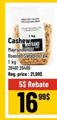 Mayrand Cashews or Walnuts offer