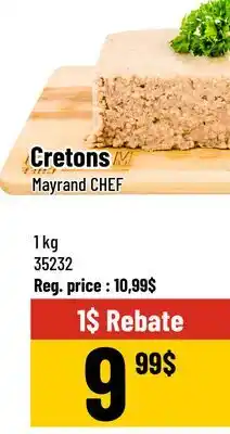 Mayrand Cretons offer
