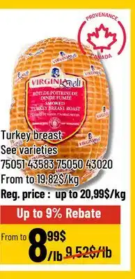 Mayrand Turkey breast offer
