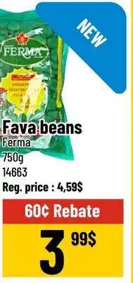 Mayrand Beans lima or fava offer