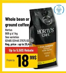 Mayrand Hortus Whole bean or ground coffee offer