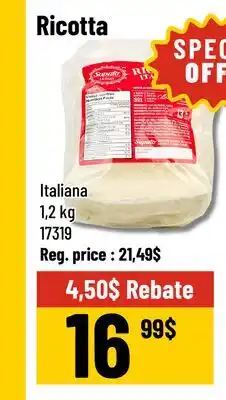 Mayrand Ricotta offer