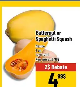 Mayrand Butternut or Spaghetti Squash offer