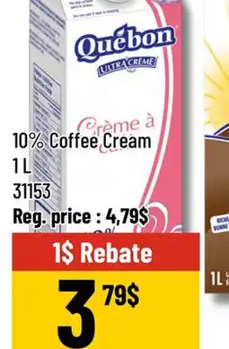 Mayrand Québon 10% Coffee Cream offer