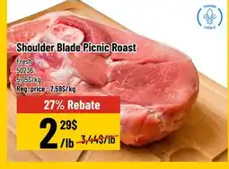 Mayrand Shoulder Blade Picnic Roast offer