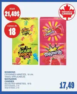 Wholesale Club BONBONS, 18 UN offer