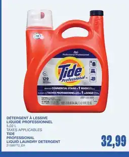 Wholesale Club DÉTERGENT À LESSIVE LIQUIDE PROFESSIONNEL offer