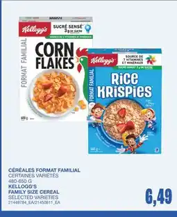 Wholesale Club CÉRÉALES FORMAT FAMILIAL offer