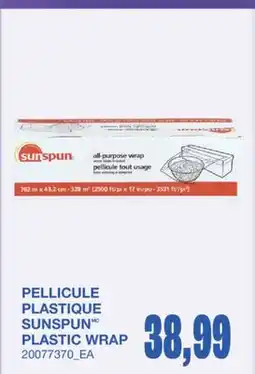 Wholesale Club PELLICULE PLASTIQUE offer