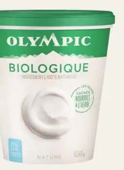 Avril Yogourt bio offer