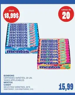 Wholesale Club BONBONS, 20 UN offer