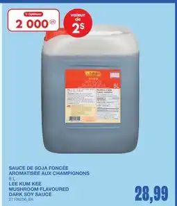 Wholesale Club SAUCE DE SOJA FONCÉE AROMATISÉE AUX CHAMPIGNONS offer