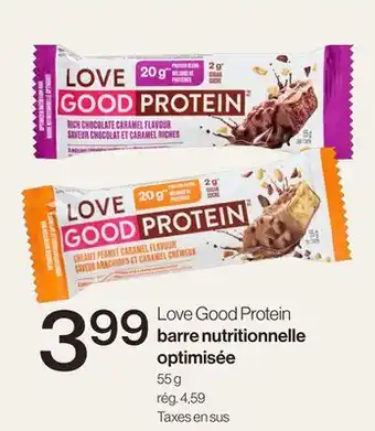 Avril Barre nutritionnelle optimisée offer