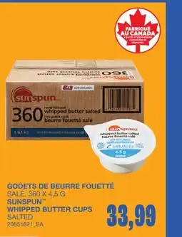 Wholesale Club GODETS DE BEURRE FOUETTÉ offer