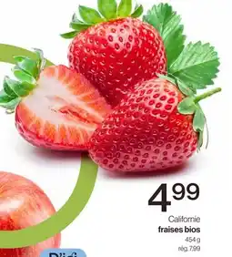 Avril fraises bios offer