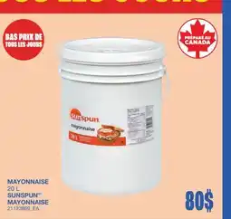 Wholesale Club MAYONNAISE offer