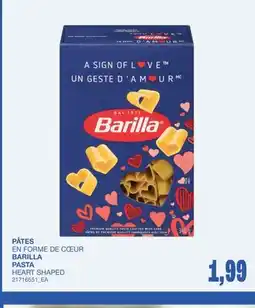 Wholesale Club PÂTES EN FORME DE CŒUR offer