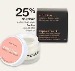 Avril déodorants offer