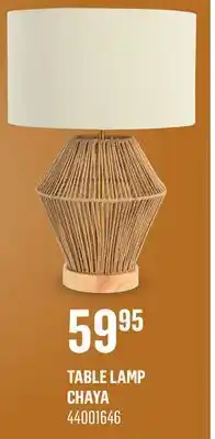 Canac Table Lamp offer