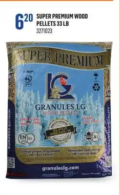 Canac Super Premium Wood Pellets 33 lb offer