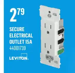 Canac Leviton Secure Electrical Outlet 15A offer