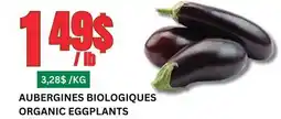 Marches Tau AUBERGINES BIOLOGIQUES offer