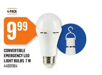 Canac Convertible Emergency LED Light Bulbs 7 W offer