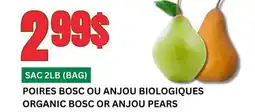Marches Tau POIRES BOSC OU ANJOU BIOLOGIQUES offer