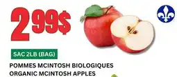 Marches Tau POMMES MCINTOSH BIOLOGIQUES offer