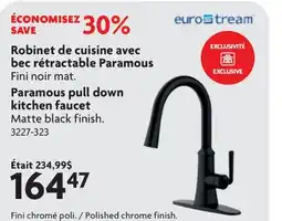 Home Hardware Paramous pull down kitchen faucet offer